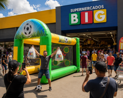 Gol Inflável
