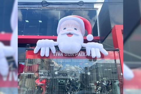 Infláveis personalizados: destaque para festas de fim de ano