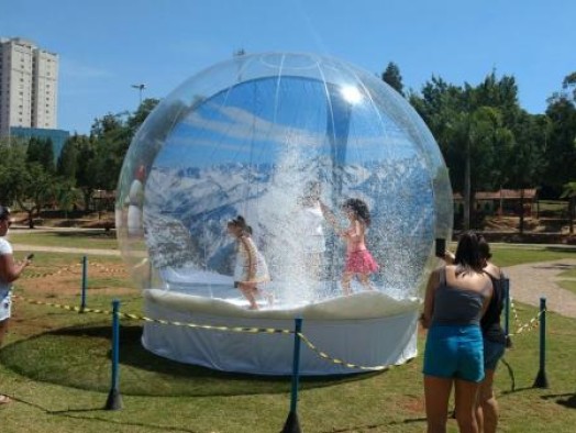 [Globo de Neve Inflável]