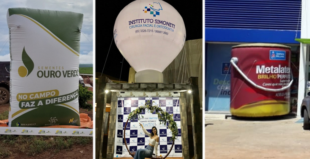 Posso optar por infláveis em eventos pequenos e com baixo orçamento?