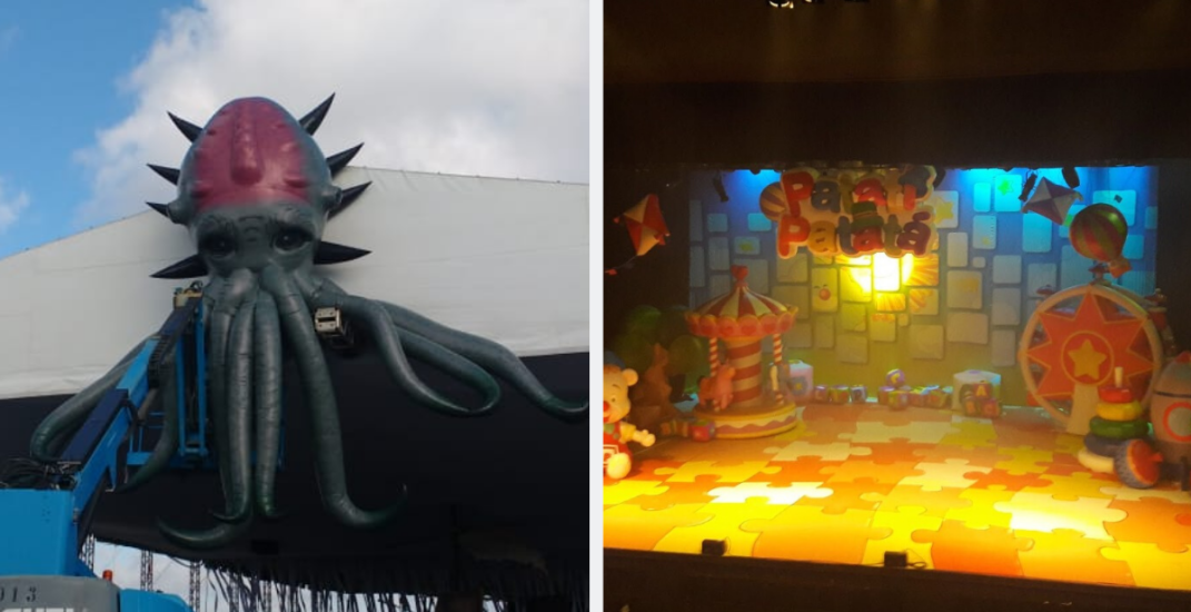 Como utilizar o inflável em uma festa temática?