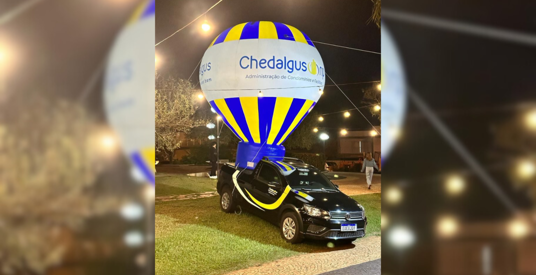 É possível fazer um inflável promocional personalizável?