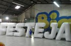 Letreiro Inflável Festeja - 3D - 2,87x15,00 - Foto 1