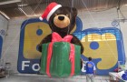 Urso inflável gigante natal - Foto 1