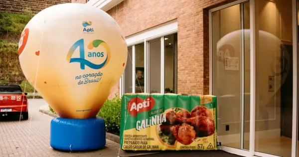 Balão promocional fabricado pela Big Infláveis