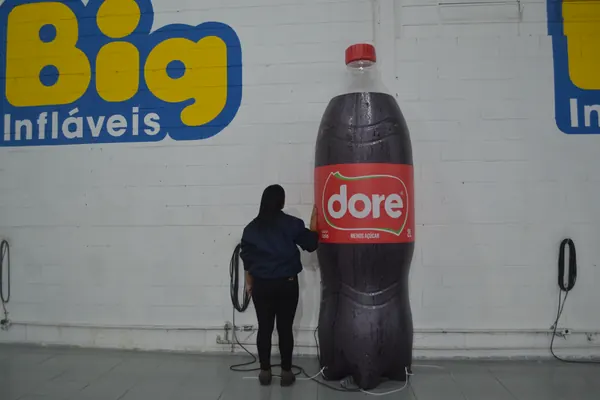 Inflável para alimentício e bebidas