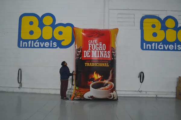 Inflável para alimentício e bebidas