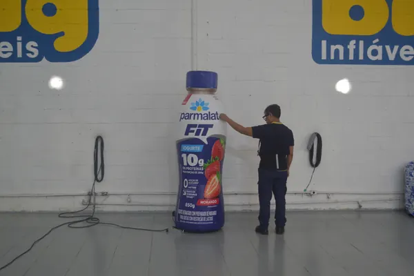 Inflável para alimentício e bebidas