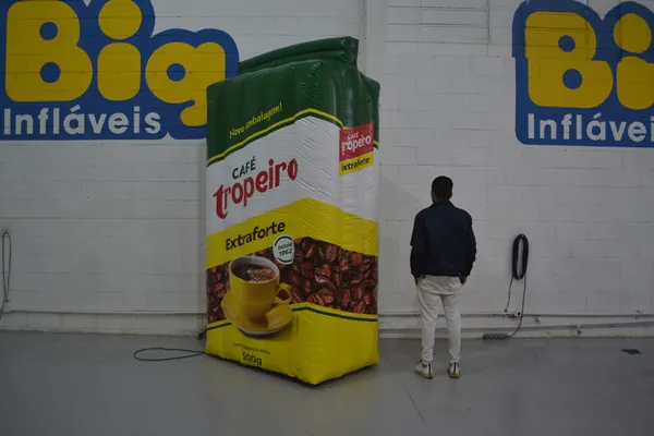 Inflável para alimentício e bebidas