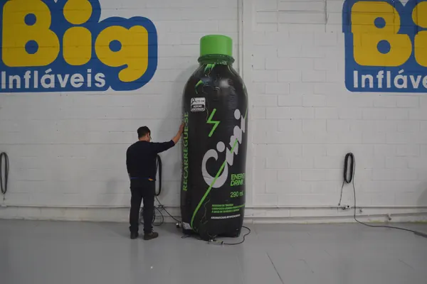 Inflável para alimentício e bebidas
