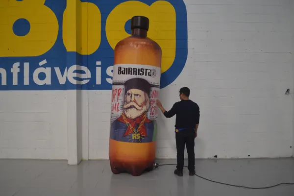 Inflável para alimentício e bebidas