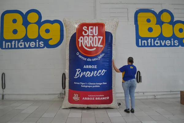 Inflável para alimentício e bebidas