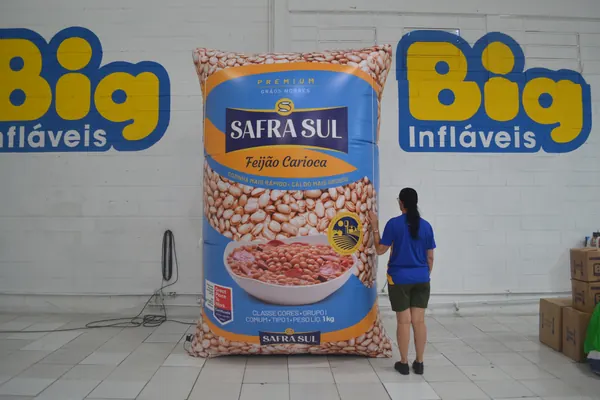 Inflável para alimentício e bebidas