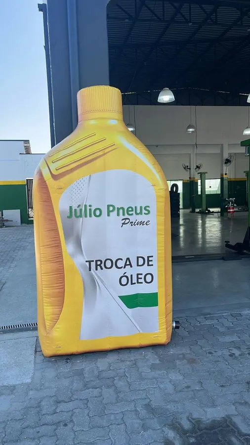 Inflável para automotivo