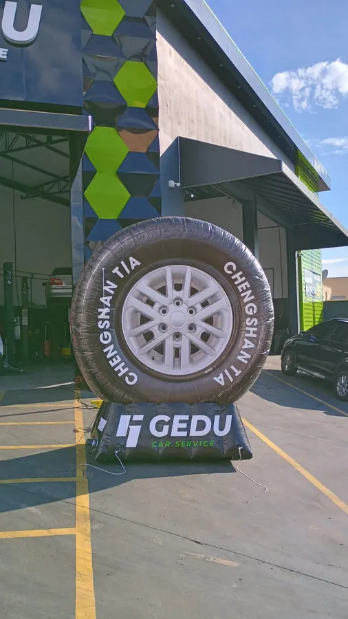 Inflável para automotivo