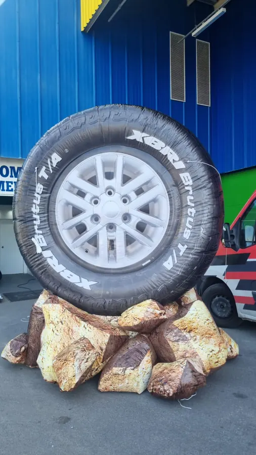 Inflável para automotivo