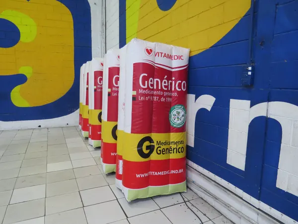 Inflável para farmácia
