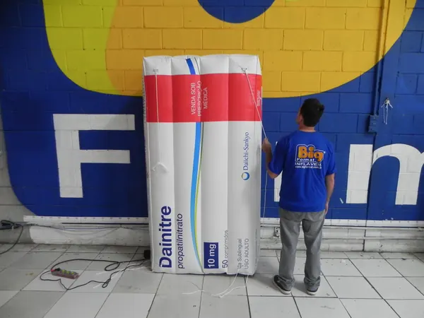Inflável para farmácia