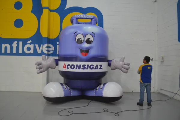 Inflável para gás