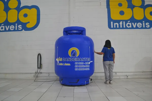 Inflável para gás