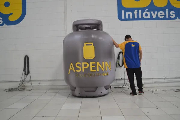 Inflável para gás