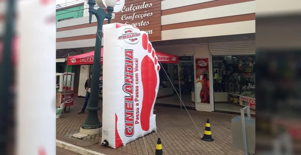 Infláveis: Peças importantes nas ações promocionais no varejo