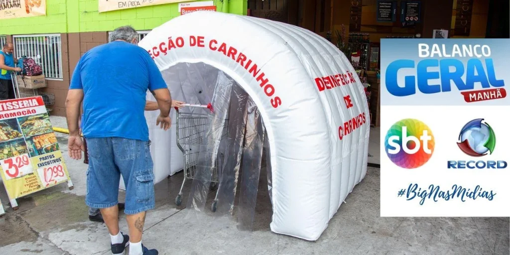 Big Infláveis nas Mídias