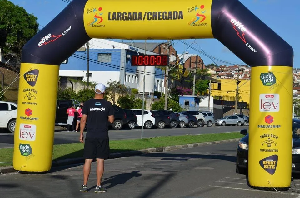 Pórtico Inflável para eventos de corridas de rua