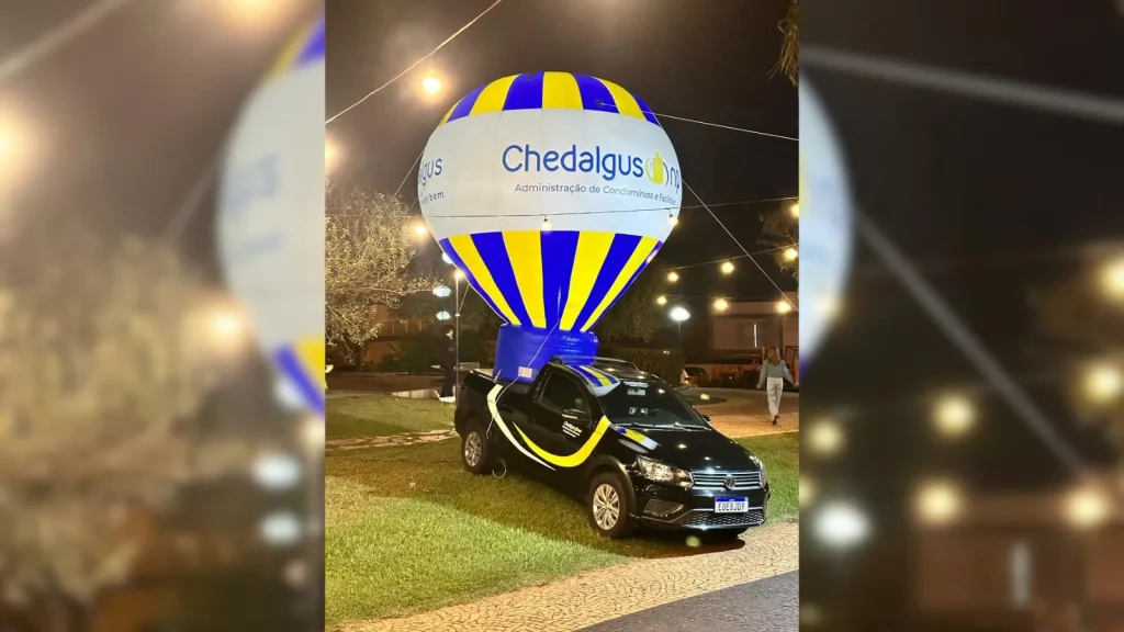 É possível fazer um inflável promocional personalizável?