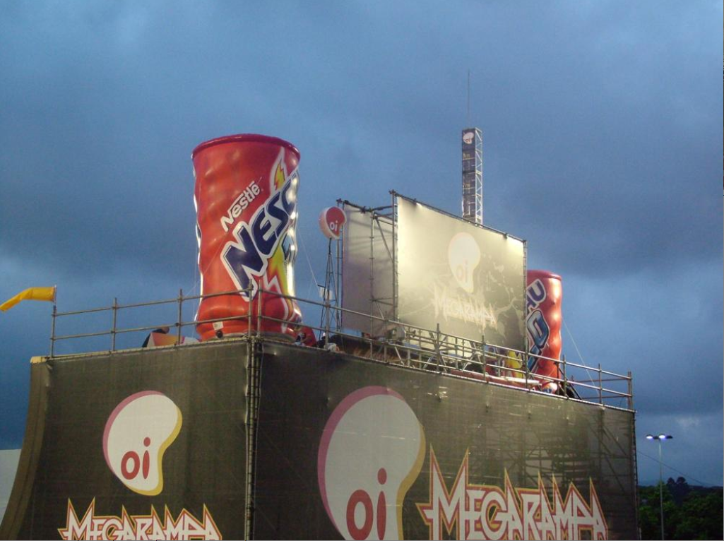 inflável personalizado