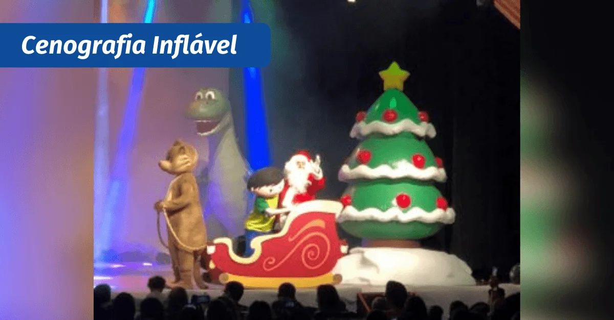 cenografia inflável