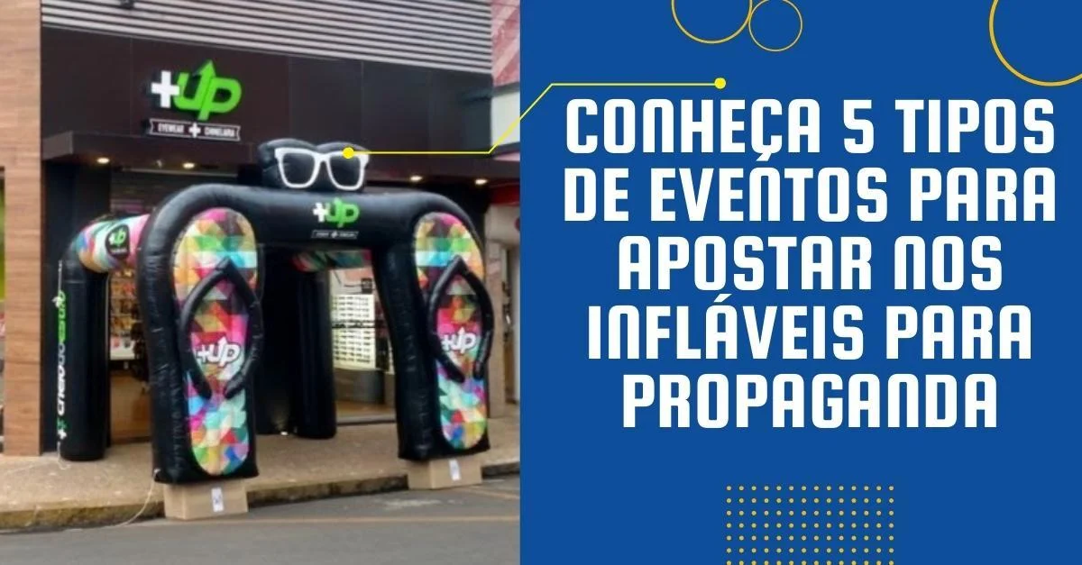 inflável para black friday