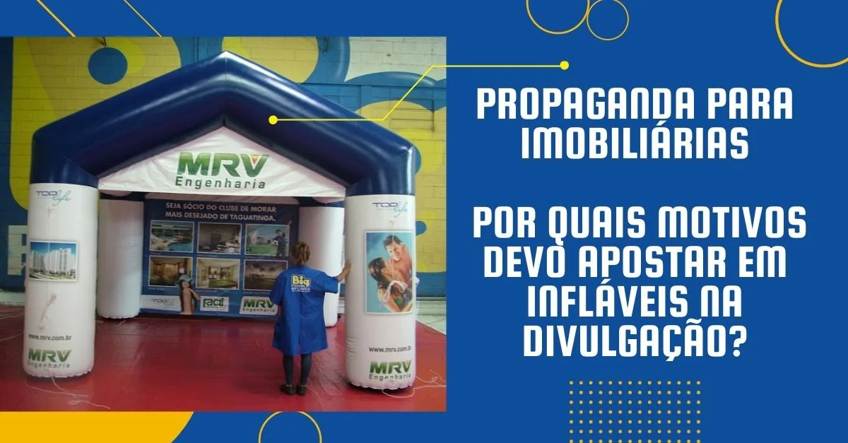 propaganda inflável