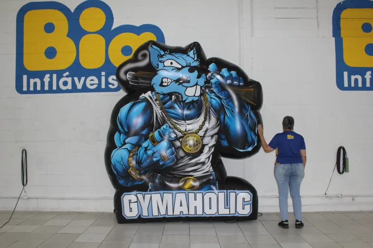 Mascote inflável