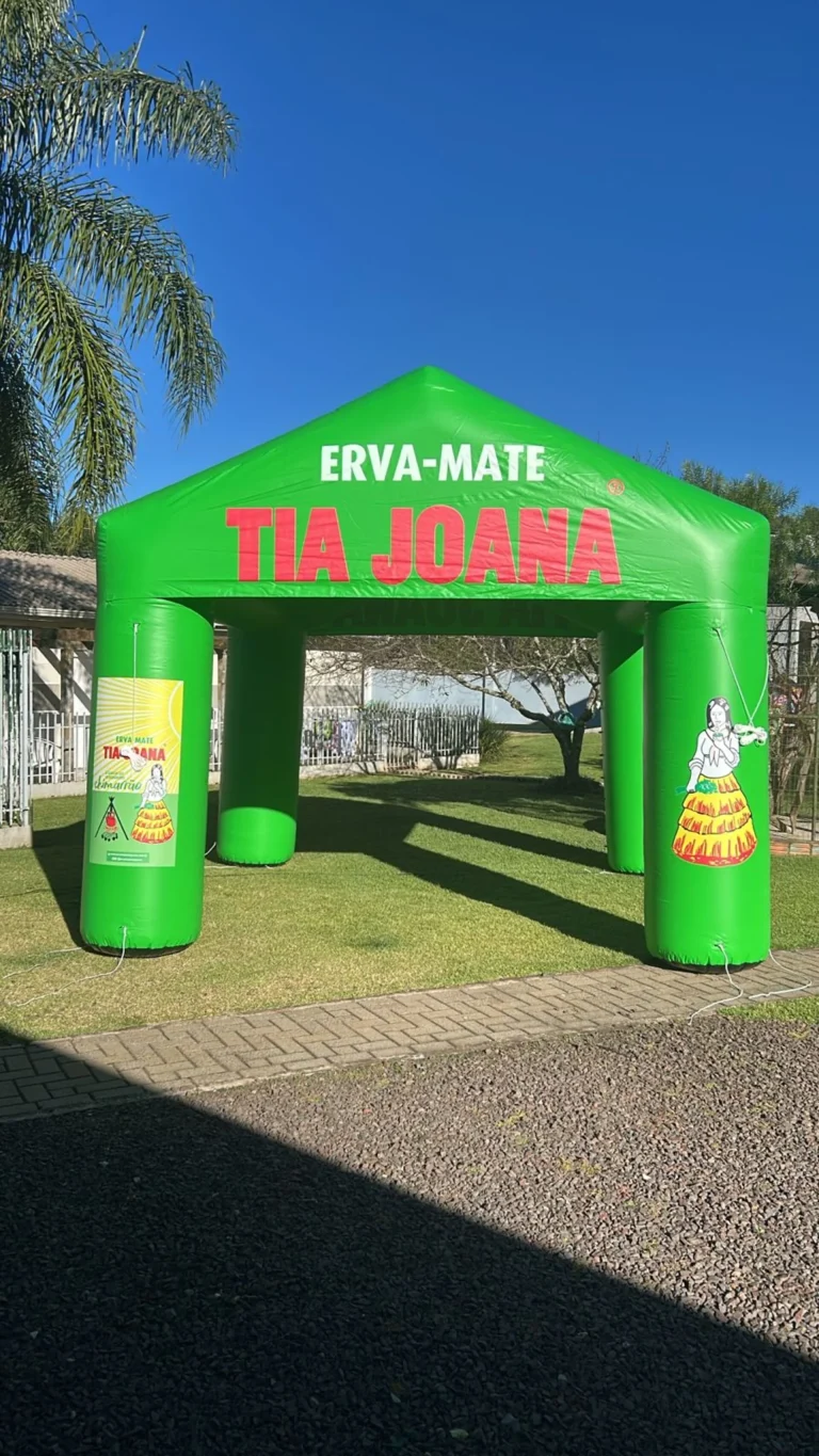 Tenda inflável