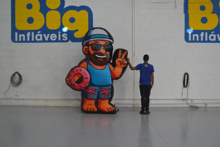 Mascote inflável