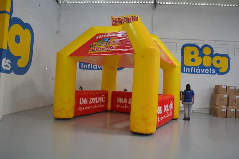 Tenda inflável