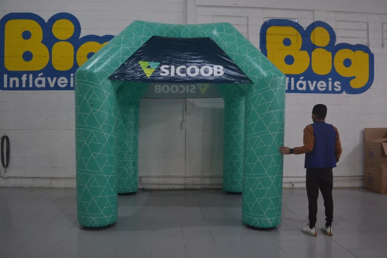 Tenda inflável