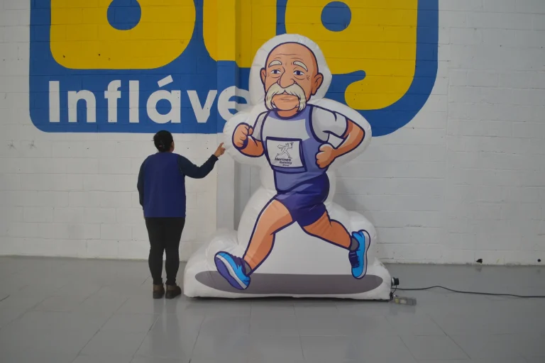 Mascote inflável