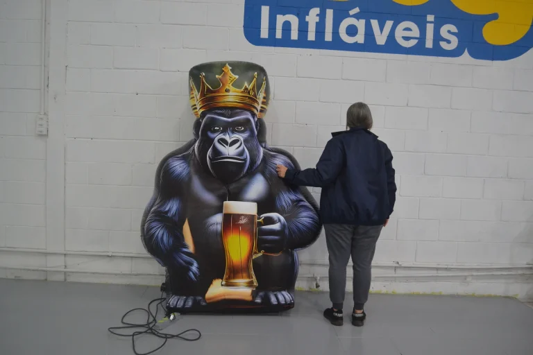 Mascote inflável