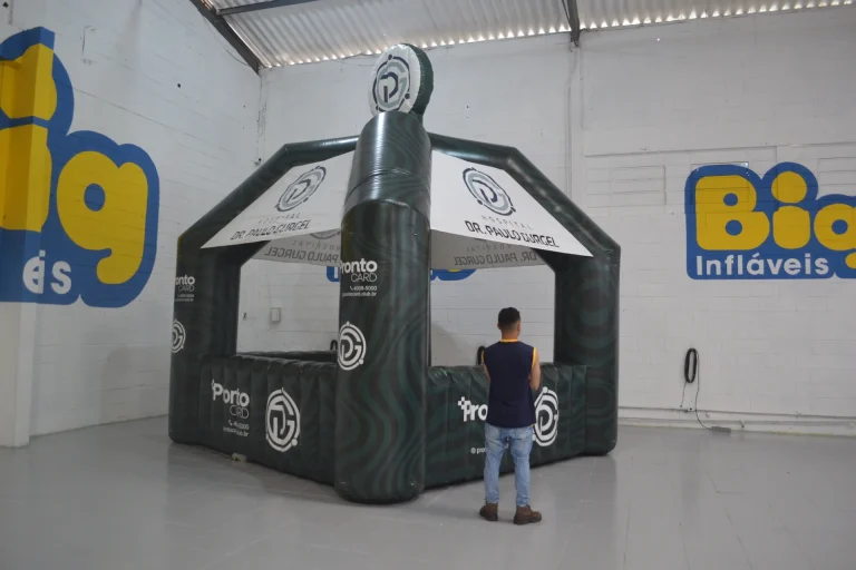 Tenda inflável