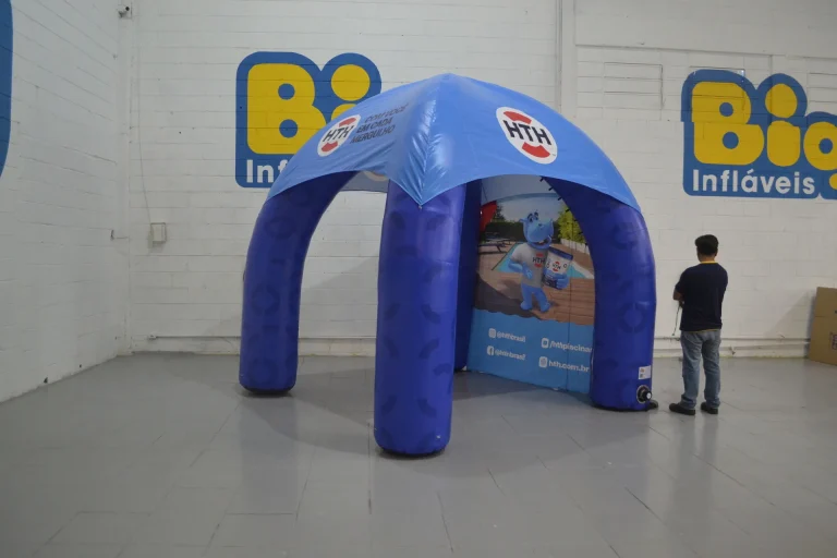 Tenda inflável
