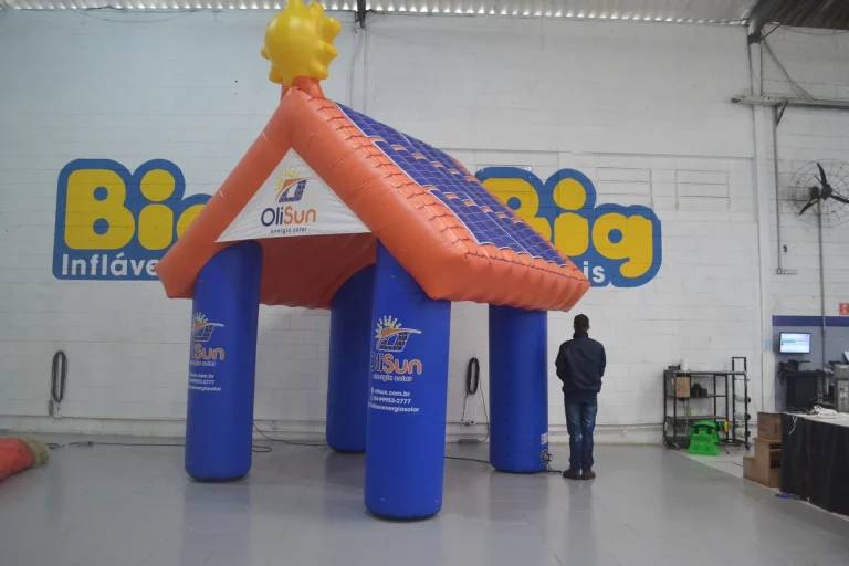 Tenda inflável