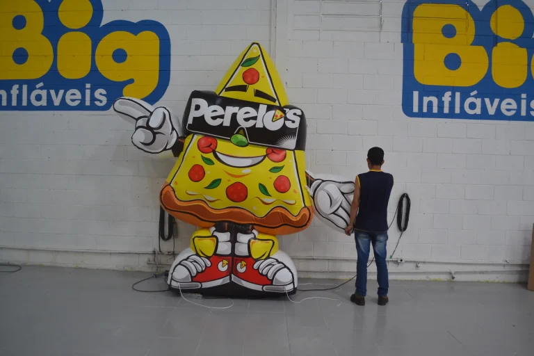 Mascote inflável