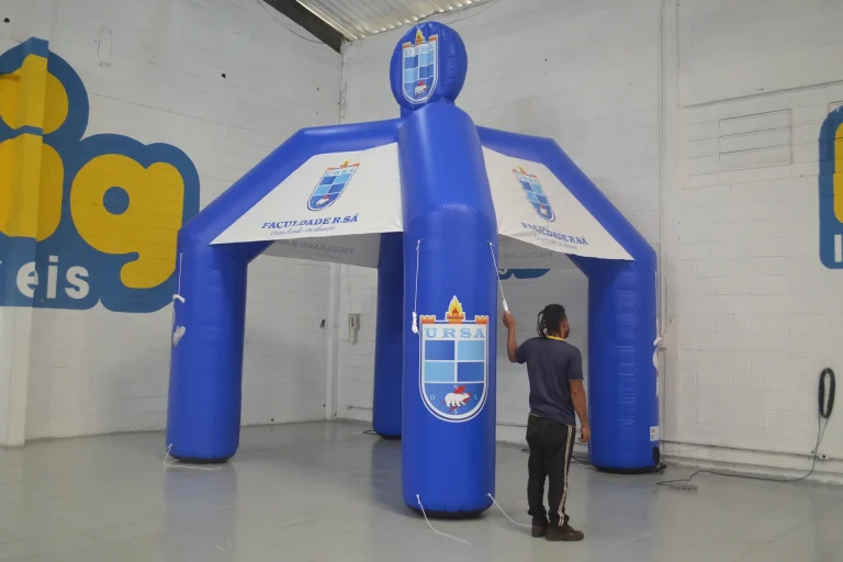 Tenda inflável