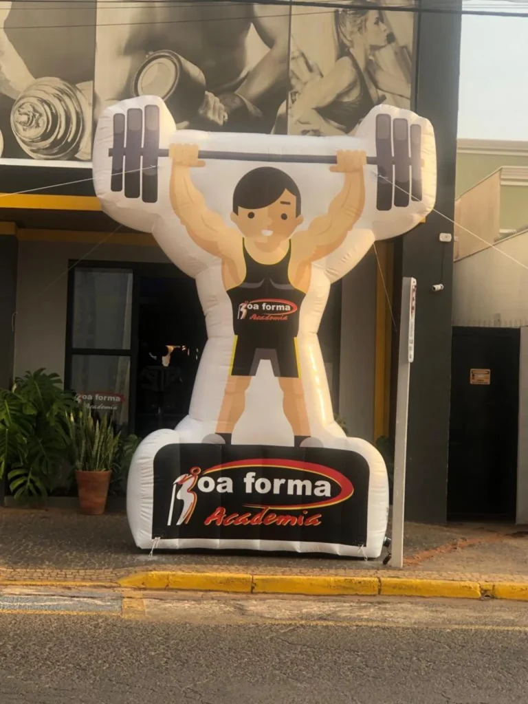 Mascote inflável