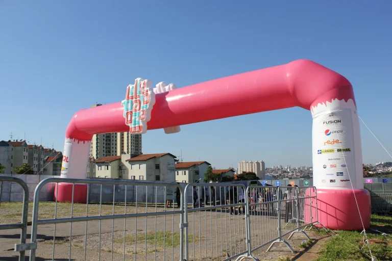 Pórtico inflável