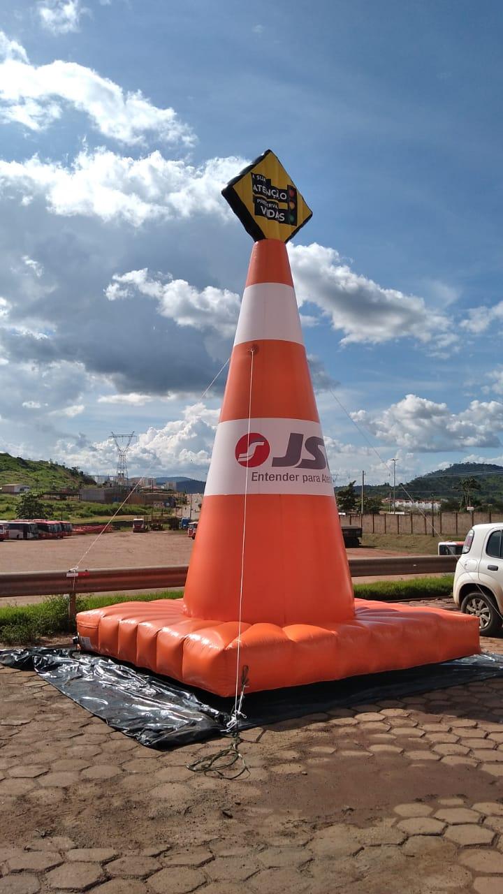 Cone inflável
