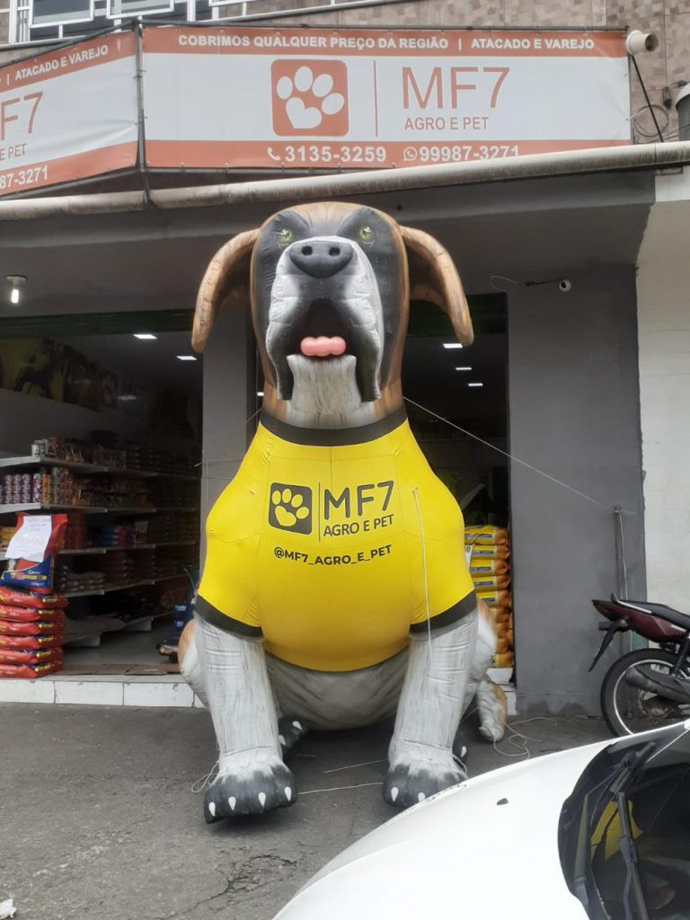 Boneco inflável