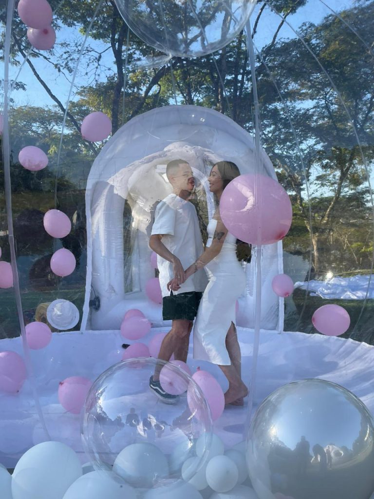 Balão para chá revelação
